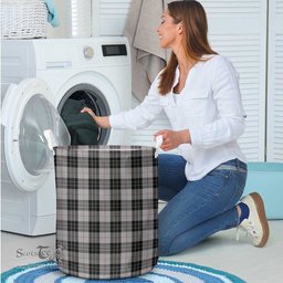 ScotsTee Shop Scottish McPherson Dress Clan Tartan Laundry Basket Round Waterproof