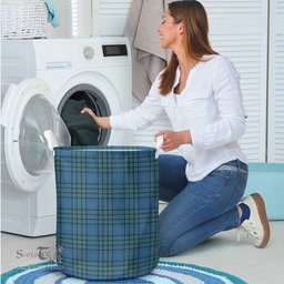 ScotsTee Shop Scottish Matheson Hunting Ancient Clan Tartan Laundry Basket Round Waterproof