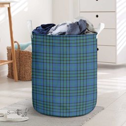 ScotsTee Shop Scottish Matheson Hunting Ancient Clan Tartan Laundry Basket Round Waterproof