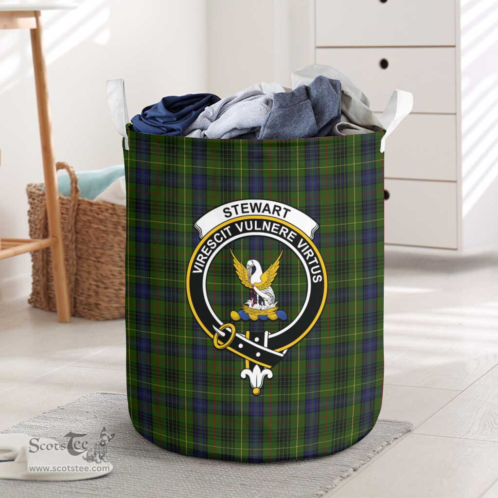 ScotsTee Shop Scottish Stewart Hunting Clan Crest Tartan Laundry Basket Round Waterproof