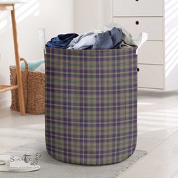 ScotsTee Shop Scottish Tailylour Weathered Clan Tartan Laundry Basket Round Waterproof