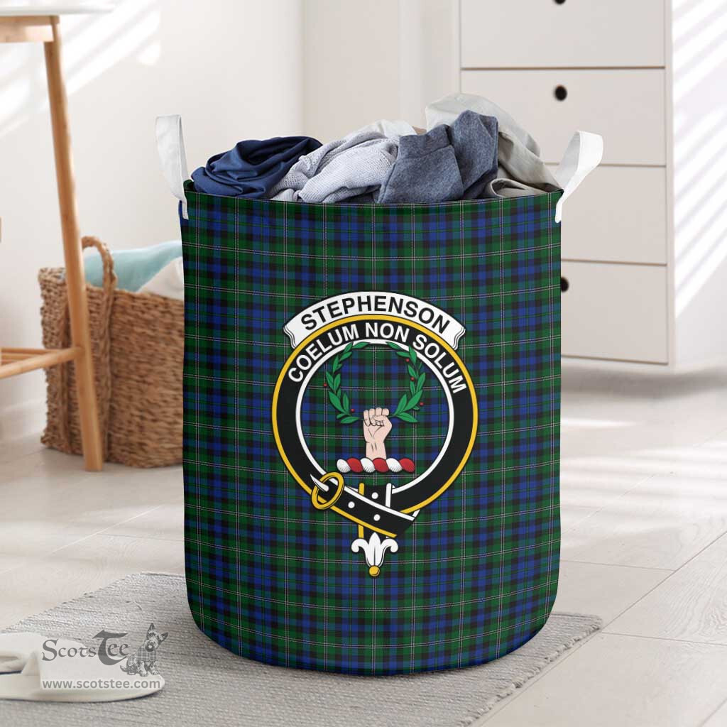 ScotsTee Shop Scottish Stephenson Hunting Clan Crest Tartan Laundry Basket Round Waterproof