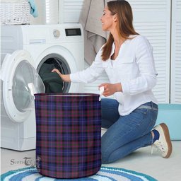 ScotsTee Shop Scottish Pride of Scotland Clan Tartan Laundry Basket Round Waterproof