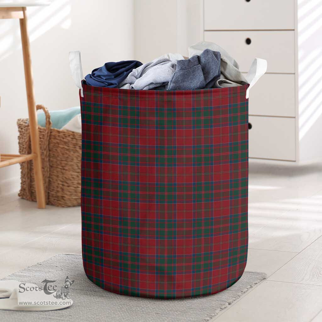 ScotsTee Shop Scottish McDonald of Glencoe Clan Tartan Laundry Basket Round Waterproof