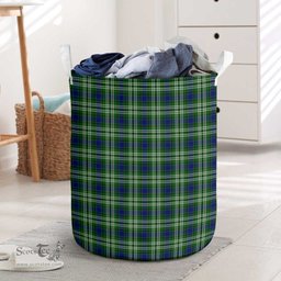 ScotsTee Shop Scottish Spottiswood Clan Tartan Laundry Basket Round Waterproof