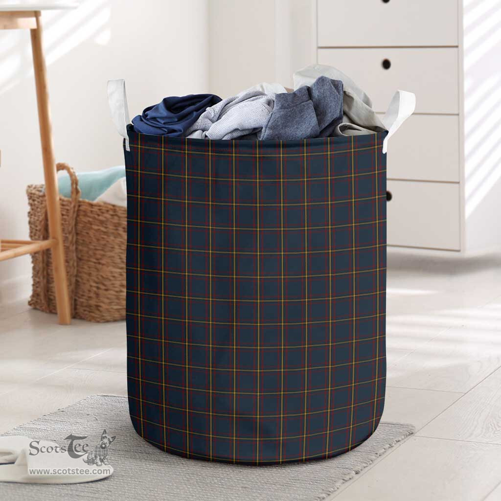 ScotsTee Shop Scottish McLaine of Lochbuie Hunting Clan Tartan Laundry Basket Round Waterproof