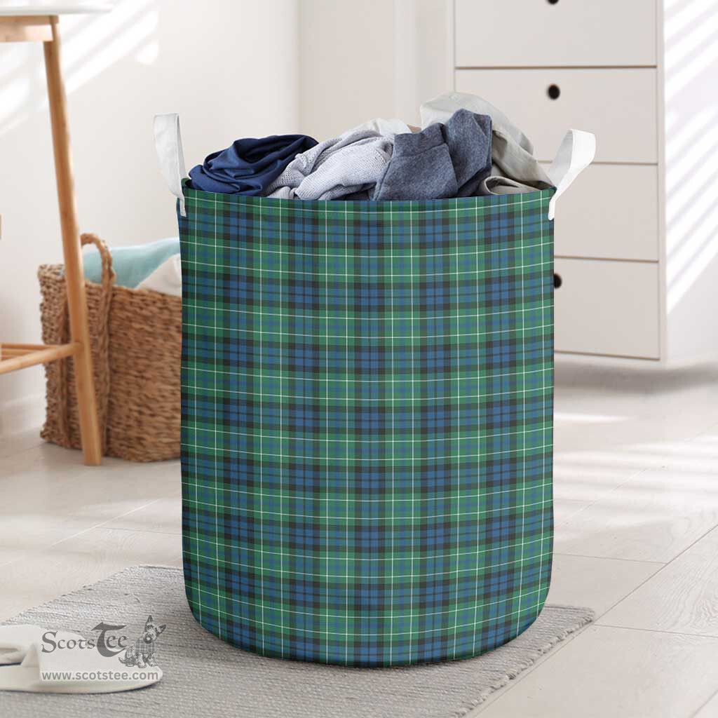 ScotsTee Shop Scottish McNeil of Colonsay Ancient Clan Tartan Laundry Basket Round Waterproof