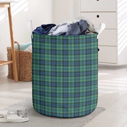 ScotsTee Shop Scottish McNeil of Colonsay Ancient Clan Tartan Laundry Basket Round Waterproof
