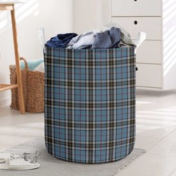 ScotsTee Shop Scottish MacTavish Dress Clan Tartan Laundry Basket Round Waterproof