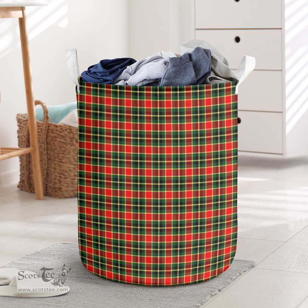 ScotsTee Shop Scottish McLachlan Hunting Modern Clan Tartan Laundry Basket Round Waterproof