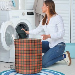 ScotsTee Shop Scottish Stewart Royal Ancient Clan Tartan Laundry Basket Round Waterproof