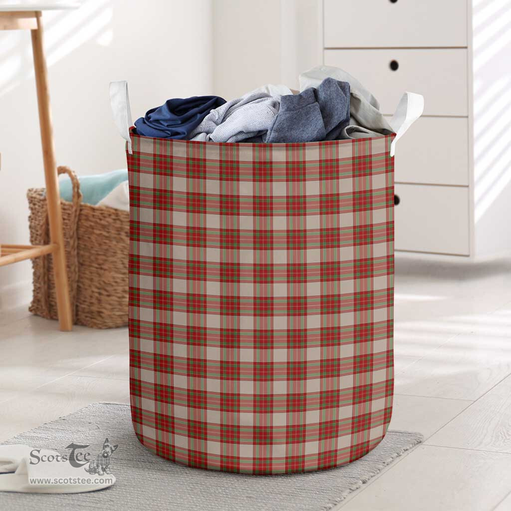 ScotsTee Shop Scottish McBrayer Dress Clan Tartan Laundry Basket Round Waterproof
