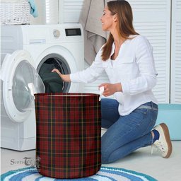 ScotsTee Shop Scottish McAlister of Skye Clan Tartan Laundry Basket Round Waterproof