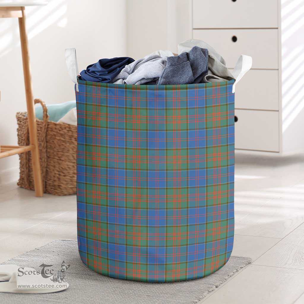 ScotsTee Shop Scottish Stewart of Appin Hunting Ancient Clan Tartan Laundry Basket Round Waterproof