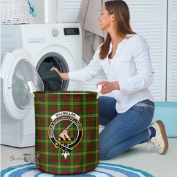 ScotsTee Shop Scottish MacMillan Society of Glasgow Clan Crest Tartan Laundry Basket Round Waterproof