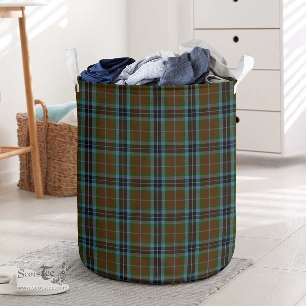 ScotsTee Shop Scottish McTavish Hunting Clan Tartan Laundry Basket Round Waterproof