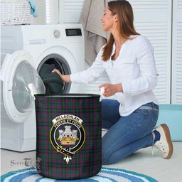ScotsTee Shop Scottish McLachlan Hunting Clan Crest Tartan Laundry Basket Round Waterproof