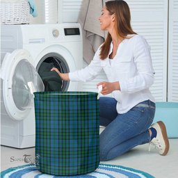 ScotsTee Shop Scottish Matheson Hunting Clan Tartan Laundry Basket Round Waterproof