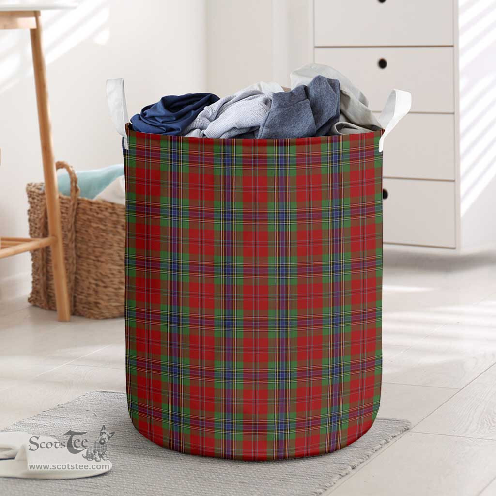 ScotsTee Shop Scottish MacLean of Duart Clan Tartan Laundry Basket Round Waterproof
