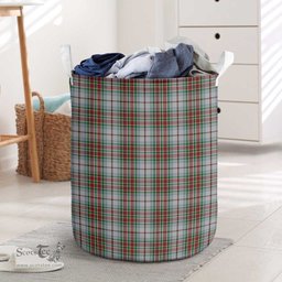 ScotsTee Shop Scottish McBain Dress Clan Tartan Laundry Basket Round Waterproof