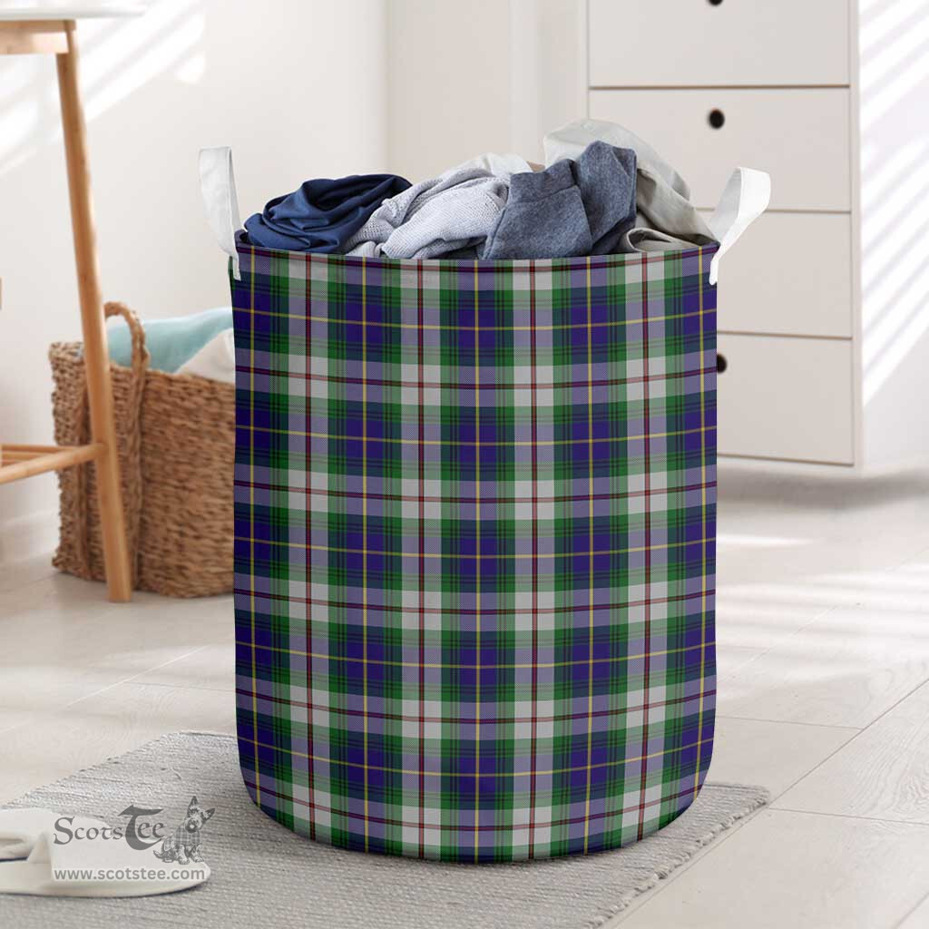 ScotsTee Shop Scottish McLeod Of Californian Clan Tartan Laundry Basket Round Waterproof
