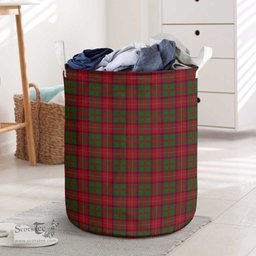ScotsTee Shop Scottish Shaw of Tordarroch Red Dress Clan Tartan Laundry Basket Round Waterproof