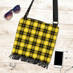 ScotsTee Shop Scottish Barclay Dress Modern Clan Tartan Boho Bag, Tartan Crossbody Handbag