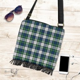 ScotsTee Shop Scottish Gordon Dress Ancient Clan Tartan Boho Bag, Tartan Crossbody Handbag