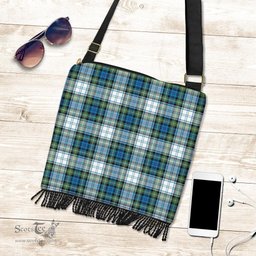 ScotsTee Shop Scottish Campbell Dress Ancient Clan Tartan Boho Bag, Tartan Crossbody Handbag