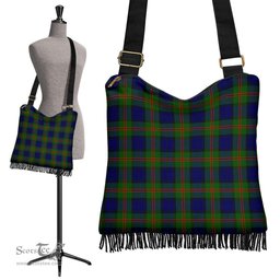 ScotsTee Shop Scottish Dundas Modern 02 Clan Tartan Boho Bag, Tartan Crossbody Handbag