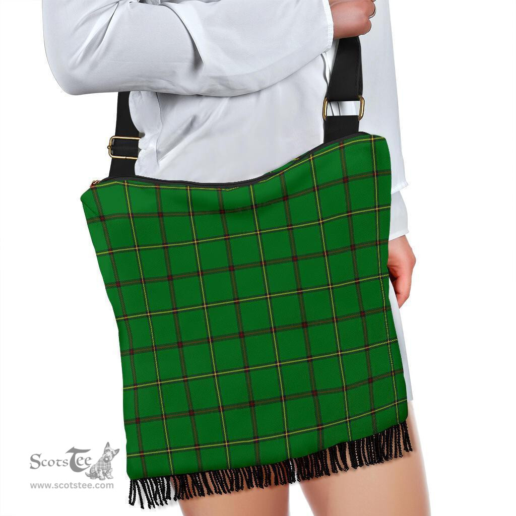 ScotsTee Shop Scottish Don Clan Tartan Boho Bag, Tartan Crossbody Handbag