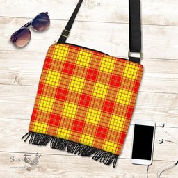 ScotsTee Shop Scottish MacMillan Clan Clan Tartan Boho Bag, Tartan Crossbody Handbag