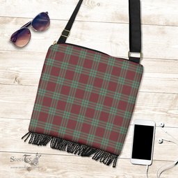 ScotsTee Shop Scottish MacGregor Hunting Ancient Clan Tartan Boho Bag, Tartan Crossbody Handbag