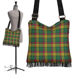 ScotsTee Shop Scottish MacMillan Old Ancient Clan Tartan Boho Bag, Tartan Crossbody Handbag