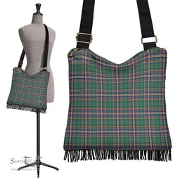 ScotsTee Shop Scottish MacFarlane Hunting Ancient Clan Tartan Boho Bag, Tartan Crossbody Handbag