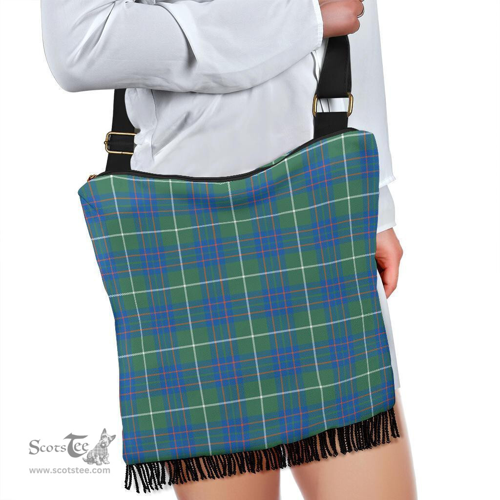 ScotsTee Shop Scottish MacIntyre Hunting Ancient Clan Tartan Boho Bag, Tartan Crossbody Handbag