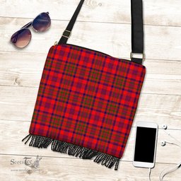 ScotsTee Shop Scottish Murray of Tulloch Modern Clan Tartan Boho Bag, Tartan Crossbody Handbag