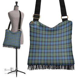 ScotsTee Shop Scottish Smith Ancient Clan Tartan Boho Bag, Tartan Crossbody Handbag