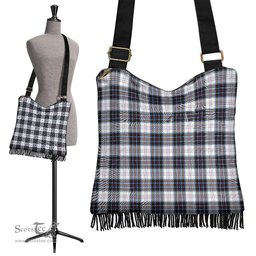 ScotsTee Shop Scottish MacRae Dress Modern Clan Tartan Boho Bag, Tartan Crossbody Handbag