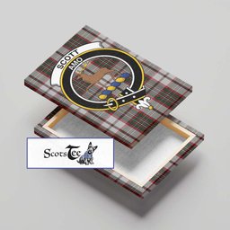 ScotsTee Shop Scottish Scott Dress Clan Crest Tartan Framed Canvas Print Wall Art