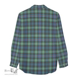 ScotsTee Shop Scottish Baillie Ancient Clan Crest Tartan Womens Long Sleeve Shirt