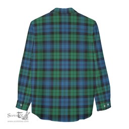 ScotsTee Shop Scottish Black Watch Ancient Clan Tartan Womens Long Sleeve Shirt