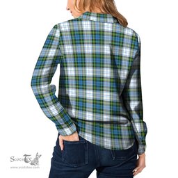 ScotsTee Shop Scottish Campbell Dress Clan Tartan Womens Long Sleeve Shirt