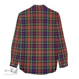 ScotsTee Shop Scottish Christie Clan Crest Tartan Womens Long Sleeve Shirt