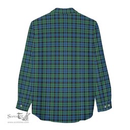 ScotsTee Shop Scottish Campbell Ancient 02 Clan Crest Tartan Womens Long Sleeve Shirt