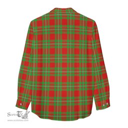 ScotsTee Shop Scottish Callander Modern Clan Crest Tartan Womens Long Sleeve Shirt