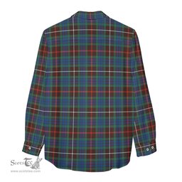 ScotsTee Shop Scottish Fraser Hunting Ancient Clan Crest Tartan Womens Long Sleeve Shirt