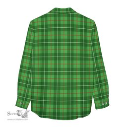 ScotsTee Shop Scottish Galloway Clan Tartan Womens Long Sleeve Shirt