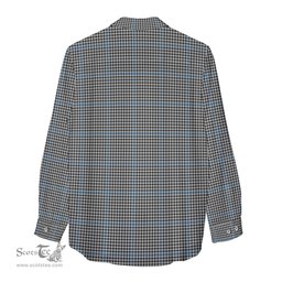 ScotsTee Shop Scottish Gladstone Clan Tartan Womens Long Sleeve Shirt