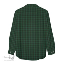 ScotsTee Shop Scottish Graham Clan Crest Tartan Womens Long Sleeve Shirt
